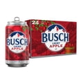 thumbnail image 1 of Busch Light Apple Lager Beer, 12 fl. oz. can, 24 pk., 1 of 4