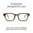 thumbnail image 3 of Meta Adventurer Glasses, Tortoise, Clear Lenses + Charging Stand, 3 of 11