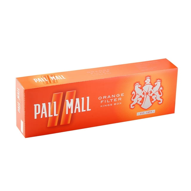 Pall Mall Orange 85 Box Cigarettes, 20 ct., 10 pk.