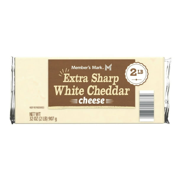 cheeseさま専用 Member's Mark Extra Sharp White Cheddar Cheese 32 oz. - Samsclub.com