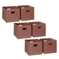 thumbnail image 1 of RiverRidge Folding Bins Cube Storage Cubbies, Set of 6 Playroom Organizers, 1 of 6