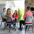 thumbnail image 5 of Lifetime Commercial Grade Contoured Folding Chair, Assorted Colors 4 Pack, 5 of 10