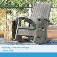 thumbnail image 3 of Suncast Rocking Chair with Under-Seat Storage, 3 of 10