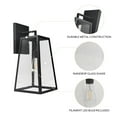 thumbnail image 8 of details by Becki Owens 20-inch Black Wall Lantern, 8 of 8