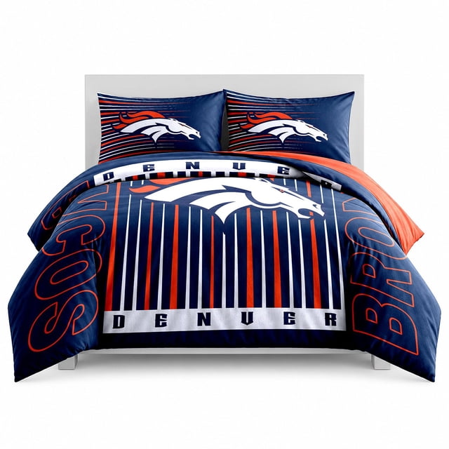 Logo Brands Denver Broncos Comforter Set