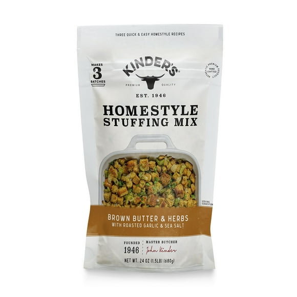 Kinder's Brown Butter & Herbs Homestyle Stuffing Mix, 24 oz.