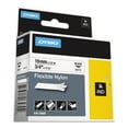 thumbnail image 1 of DYMO Rhino Flexible Nylon Industrial Label Tape, White/Black Print, 1 of 4