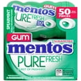 thumbnail image 2 of Mentos Pure Fresh Spearmint, Sugar-Free Chewing Gum, 50 pcs., 6 pk., 2 of 3