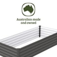thumbnail image 9 of The Organic Garden Co Hakea 6' x 3' x 1.3' Metal Rectangle Garden Bed, 9 of 9