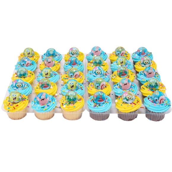 Spongebob Cupcakes, 30 ct.