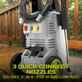 thumbnail image 6 of Sun Joe Electric Pressure Washer, 2200-PSI (PWMA Rated) w/ Included Foam Cannon and Turbo Nozzle with Accessories, 6 of 9