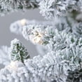 thumbnail image 5 of Member's Mark 9' Flocked Aspen Pre-Lit Christmas Tree, 5 of 9