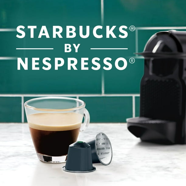 Starbucks by Nespresso Espresso Coffee Pods, Dark Roast 60 ct