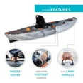 thumbnail image 4 of Lifetime Yukon Sit-On-Top Fishing Kayak, Paddle Included, 4 of 10