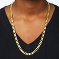 thumbnail image 4 of Cuban Chain Necklace in 14K Gold, 8mm, 4 of 4