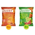 thumbnail image 2 of Quest Tortilla Chips Variety Pack, Nacho Cheese and Chili Lime 14 ct., 2 of 7