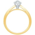 thumbnail image 4 of 0.47 CT. T.W. Round Cut Halo Diamond Ring & Band Set in 14K Gold, 4 of 7