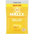 thumbnail image 1 of Halls Relief Honey Lemon Sugar-Free Cough Drops Value Pack, 180 ct., 1 of 13