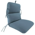 thumbnail image 1 of Sunbrella 22" x 45"  Solid Rectangular Knife Edge Outdoor Chair Cushion with Ties and Hanger Loop, 1 of 6