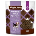 thumbnail image 1 of Waggin Train Pork & Bacon with Banana Recipe, High Protein Waffles Dog Treats, 36 oz., 1 of 5