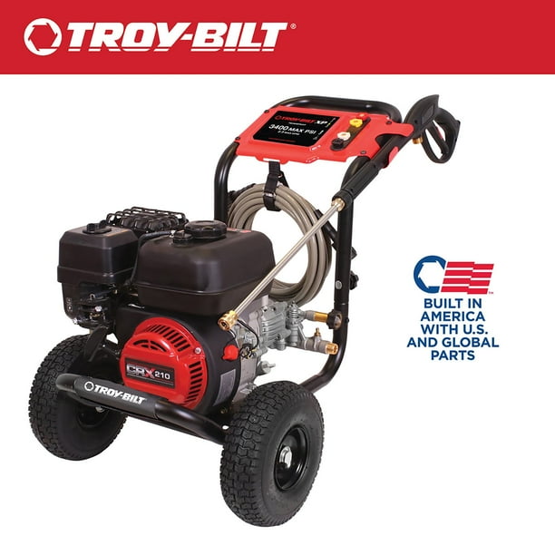 Troy-Bilt 3400 PSI GPM Gas Pressure Washer
