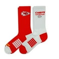 thumbnail image 2 of Kansas City Chiefs Adult 2-Pack Crew Socks, 2 of 3