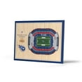 thumbnail image 1 of YouTheFan NFL 17" x 13" 5-Layer Stadium View 3D Wall Art, 1 of 5