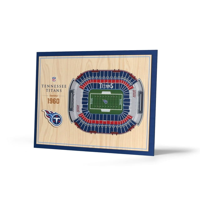 YouTheFan NFL 17" x 13" 5-Layer Stadium View 3D Wall Art