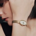 thumbnail image 4 of BREDA 'Jane Tethered' Gold and Metal Mesh Watch, 18MM, 4 of 6