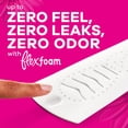 thumbnail image 4 of Always Radiant FlexFoam Heavy Flow Pads, Unscented, Size 2, 64 ct., 4 of 10