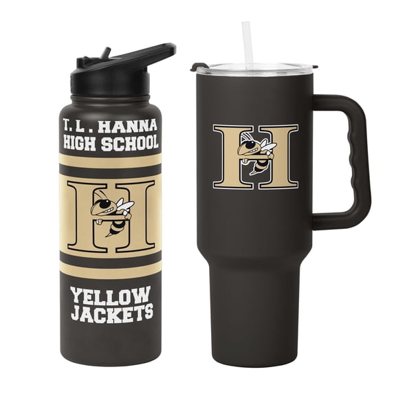 Logo Brands T.L. Hanna High School Tumbler Set