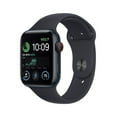 thumbnail image 1 of Apple Watch SE, 2nd Generation GPS + Cellular 44mm Aluminum Case with Sport Band and Band Size, 1 of 10