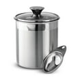 thumbnail image 6 of Tramontina 6-Piece Stainless Steel Covered Canister Set with Measuring Scoops, 6 of 8