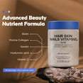 thumbnail image 3 of Codeage Hair Skin Nails Vitamins Capsules, 45 ct., 3 of 10