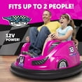 thumbnail image 2 of Flybar 12-Volt Battery Powered Electric Bumper Car (Assorted Colors), 2 of 5