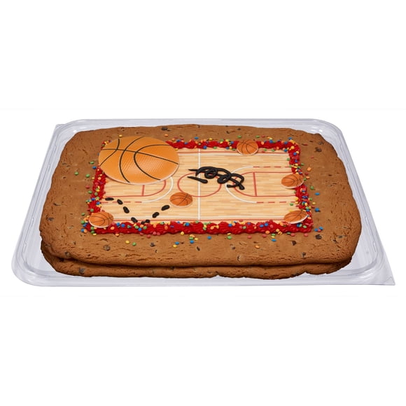 Basketball Half Sheet Cookie Cake