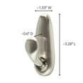 thumbnail image 3 of Command Outdoor Medium Metal Hooks Club Pack, 2 Hooks, 4 Strips, 3 of 11