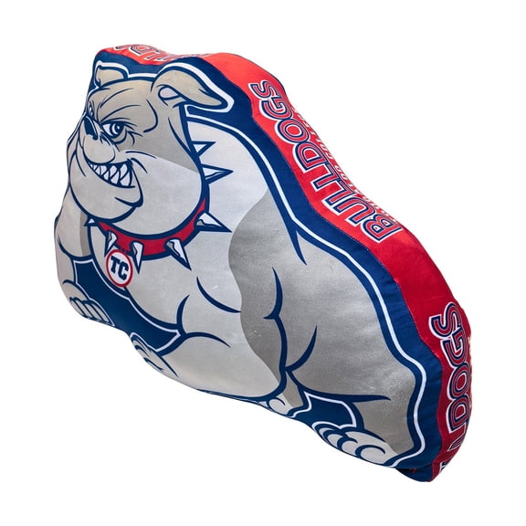 Logo Brands Tougaloo Bulldogs XL Puff Pillow