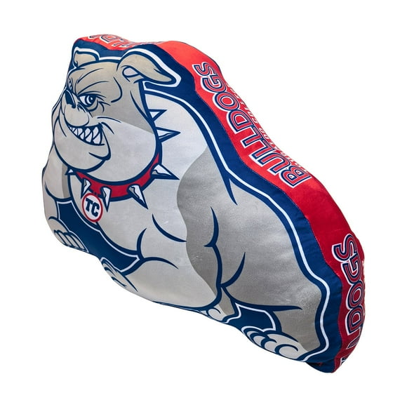 Logo Brands Tougaloo Bulldogs XL Puff Pillow