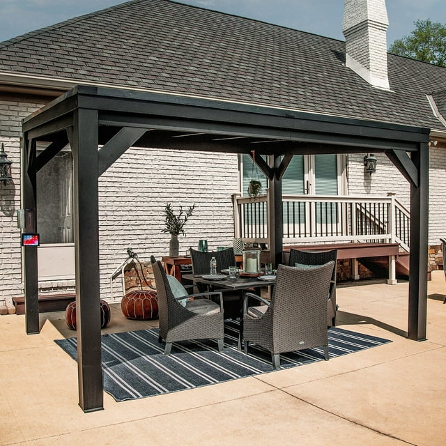 Backyard Discovery Stonebridge Steel Gazebo, Choose Size