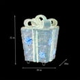 thumbnail image 4 of Member's Mark 32" Pre-Lit Iridescent Twinkle Tinsel Gift Box Decor, 4 of 6