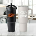 thumbnail image 2 of Logo Brands Oklahoma State Cowboys Stainless Steel Tumbler Set, 2 of 7