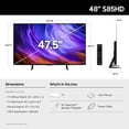 thumbnail image 4 of SAMSUNG 48” Class S85H Series OLED 4K UHD Vision AI Smart Tizen TV, 4 of 17
