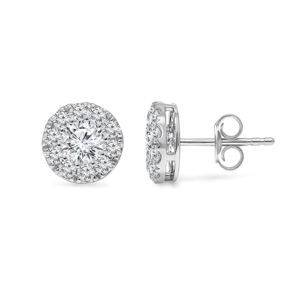 2.0 C.T.T.W. Lab Created Round Diamond Studs