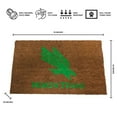 thumbnail image 3 of Logo Brands North Texas Mean Green Doormat, 3 of 5