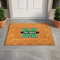 thumbnail image 2 of Logo Brands Marshall Thundering Herd Coir Outdoor Mat, 2 of 3