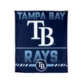 thumbnail image 1 of Logo Brands Tampa Bay Rays 60"x70" Super Plush Blanket, 1 of 7