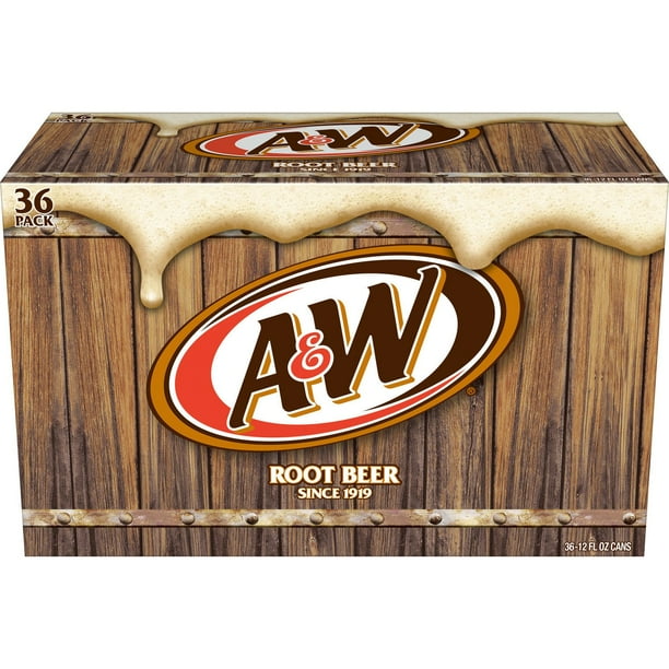 A&W Root Beer Soda 12 fl. oz., 36 pk. - Samsclub.com
