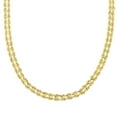 thumbnail image 1 of Kissing Hearts Double Rope Chain Necklace in 14K Gold, 1 of 5