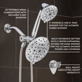 thumbnail image 2 of Oxygenics Drench 55-Setting Combo Shower Head Kit, Various Finishes, 2 of 15